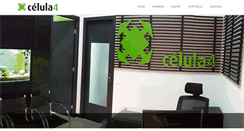 Desktop Screenshot of celula4.com.br