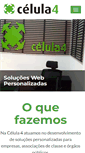 Mobile Screenshot of celula4.com.br